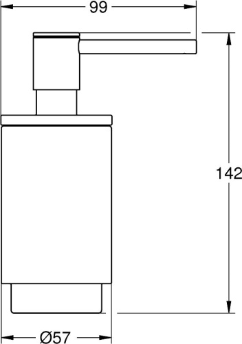 Дозатор Grohe Selection 41028 хром фото 4