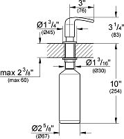Дозатор Grohe Zedra 40553000
