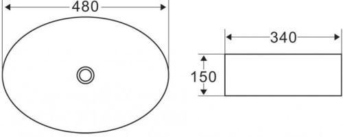Раковина BelBagno BB1085 фото 3