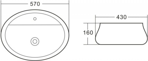 Раковина BelBagno BB1399 фото 3