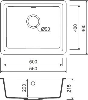 24 640 руб. Мойка кухонная IDDIS Tanto TU3W561i87 фото 2 Мойка кухонная IDDIS Tanto TU3W561i87 фото 2
