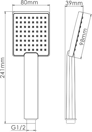 1 650 руб. Душевая лейка Wasserkraft A141 фото 2 Душевая лейка Wasserkraft A141 фото 2