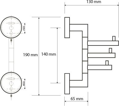 Крючок Bemeta Neo 104206075 тройной фото 2 Крючок Bemeta Neo 104206075 тройной фото 2