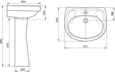 2 460 руб. Раковина Santeri Воротынский 50 фото 7 Раковина Santeri Воротынский 50 фото 7