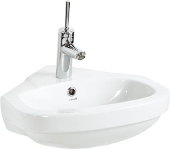 11 630 руб. Раковина Creavit Corner VT145 с пьедесталом фото 2 Раковина Creavit Corner VT145 с пьедесталом фото 2