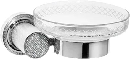 Мыльница Boheme Royal Cristal Chrome подвесная Мыльница Boheme Royal Cristal Chrome подвесная