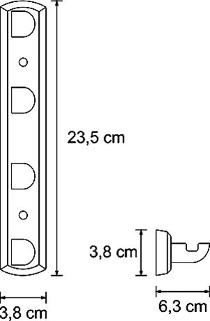 Крючок Wasserkraft Kammel K-8374 фото 4 Крючок Wasserkraft Kammel K-8374 фото 4