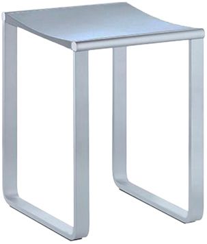 Табурет Keuco Plan 14982 хром, светло-серое Табурет Keuco Plan 14982 хром, светло-серое