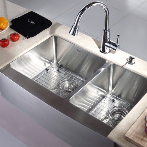 90 440 руб. Мойка кухонная Kraus KHF-203-33 фото 6 Мойка кухонная Kraus KHF-203-33 фото 6