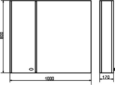 Зеркало Comforty Неаполь 100 фото 4 Зеркало Comforty Неаполь 100 фото 4