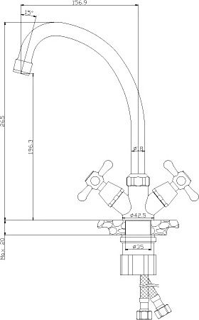 3 440 руб. Смеситель Rossinka Y Y02-71U для кухонной мойки фото 2 Смеситель Rossinka Y Y02-71U для кухонной мойки фото 2