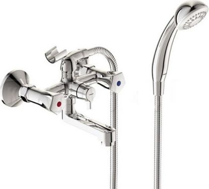 8 540 руб. Смеситель Vidima Лайф BA361AA для ванны с душем Смеситель Vidima Лайф BA361AA для ванны с душем