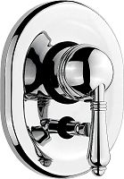 Смеситель Nicolazzi Signal 3460CR75 С ВНУТРЕННЕЙ ЧАСТЬЮ, для ванны с душем, хром