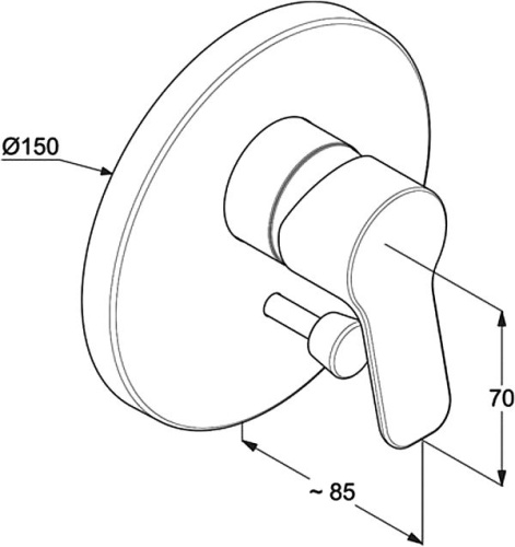 3 350 руб. Смеситель Kludi Pure&Easy 374190565 для ванны с душем фото 5 Смеситель Kludi Pure&Easy 374190565 для ванны с душем фото 5