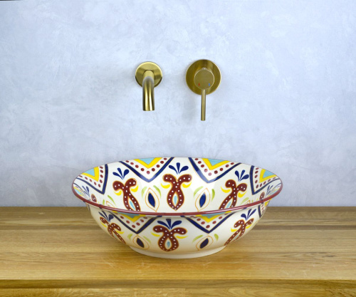 Раковина Bronze de Luxe Козетта 4383 фото 5