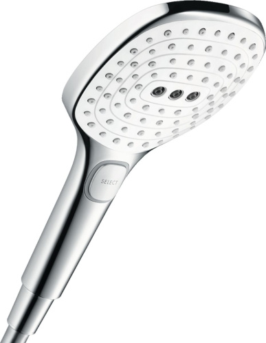 Душевой гарнитур Hansgrohe Raindance Select E 26623400 белый - хром фото 9