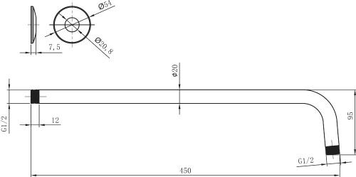 Душевой комплект Lemark LM4528C + LM8073C + LM8036C +LM8030C + LM8085C фото 9