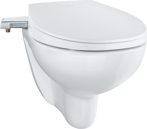 Унитаз подвесной Grohe Bau Ceramic 39651SH0 безободковый фото 5