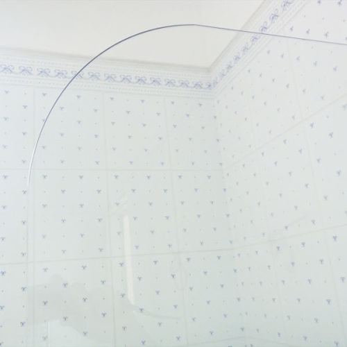 Шторка на ванну GuteWetter Lux Pearl GV-601A правая 60 см стекло бесцветное, профиль хром фото 4