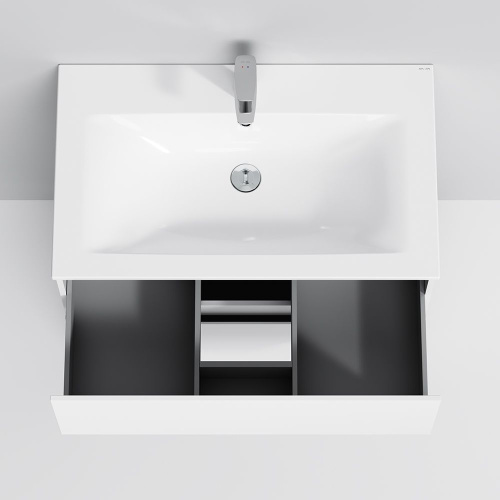 Мебель для ванной AM.PM Tender 80 напольная, белая фото 9