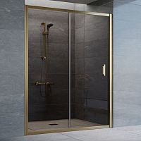 Душевая дверь в нишу Vegas Glass ZP 150 05 05 профиль бронза, стекло бронза