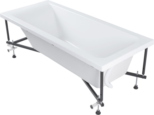 Акриловая ванна STWORKI Стокгольм 180x70 с каркасом фото 7