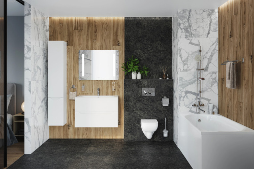 Мебель для ванной AM.PM Tender 80 подвесная, белая