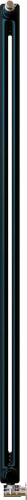 Радиатор стальной Zehnder Charleston Completto C2180/08 2-трубчатый, подключение V001, черный фото 3