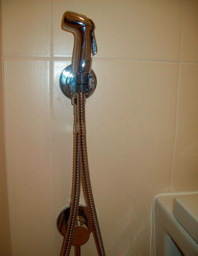 Гигиенический душ Kludi Bozz 389990576 со смесителем, С ВНУТРЕННЕЙ ЧАСТЬЮ фото 3