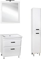 Мебель для ванной Style Line Лотос 70 Люкс Plus напольная, белая