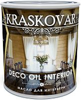 Масло для интерьера Kraskovar Deco Oil Interior 0,75 л