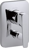 Смеситель Jacob Delafon Aleo+ E98718RU-CP С ВНУТРЕННЕЙ ЧАСТЬЮ для ванны с душем