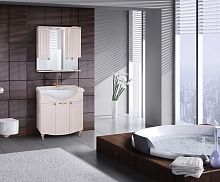 Тумба с раковиной Onika Арно-Классик 80.11 белое дерево