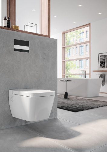 Унитаз подвесной TECE One 9700200 безободковый с биде фото 15