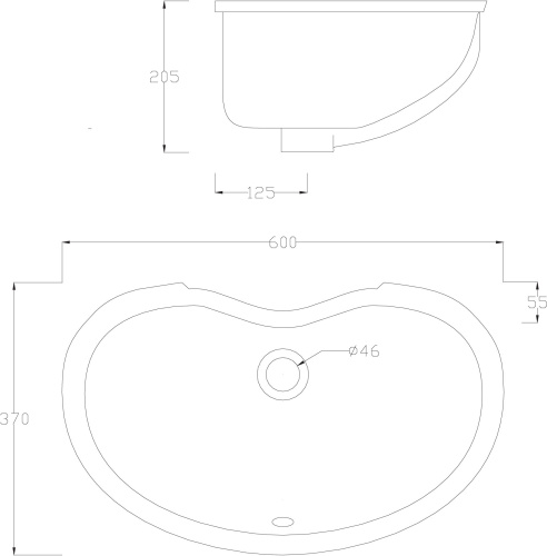 Раковина ArtCeram Idea IDL001 фото 3