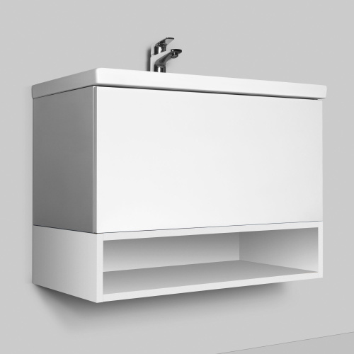 Мебель для ванной AM.PM Gem 60 белый глянец, с 1 ящиком фото 3