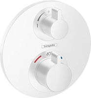 Термостат Hansgrohe Ecostat S 15758700 для душа, матовый белый