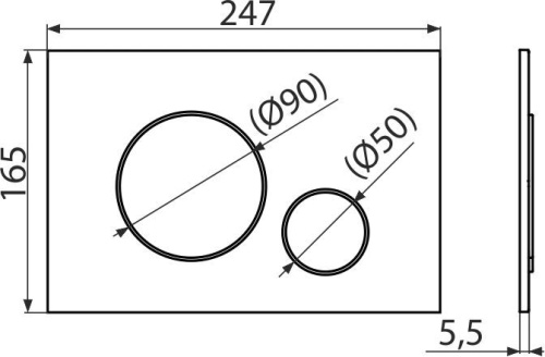 Комплект Унитаз подвесной Duravit D-code 45700900A1 безободковый + Система инсталляции для унитазов AlcaPlast Jadromodul AM102/1120 с кнопкой и шумоизоляцией фото 8