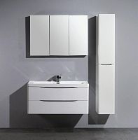 Тумба с раковиной BelBagno Ancona-N 90 bianco lucido подвесная