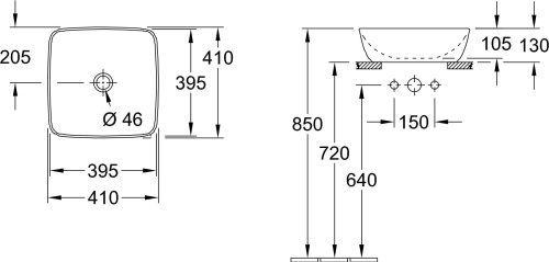 Раковина Villeroy & Boch Artis 41784101 альпийский белый фото 6