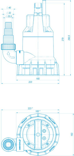 Фекальный насос Джилекс 140/6 фото 4