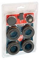 Радиатор биметаллический Royal Thermo Piano Forte Tower noir sable 22 секции, черный с монтажным набором