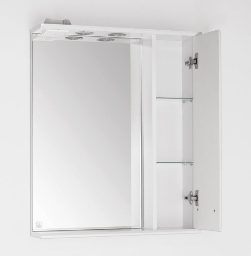 Зеркало Style Line Ирис 65/С белый фото 2