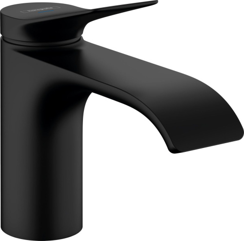 Кран Hansgrohe Vivenis 80 75013670 для раковины, матовый черный