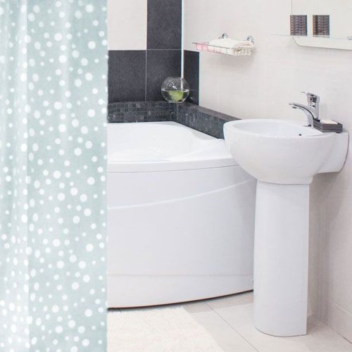 Штора для ванной Ridder Aquamod Schneeflocke 303151 Штора для ванной Ridder Aquamod Schneeflocke 303151