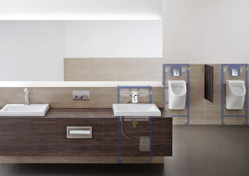 Привод бесконтактного смыва Grohe Tectron Skate 37321001 хром фото 10