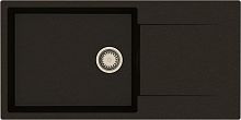 Мойка кухонная Reginox Amsterdam 540 3,5" black silvery