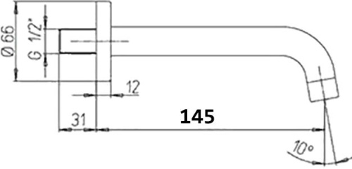 9 740 руб. Излив Paini Cox 78CR430 для ванны фото 2 Излив Paini Cox 78CR430 для ванны фото 2