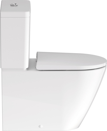 Унитаз-компакт Duravit D-Neo безободковый фото 10