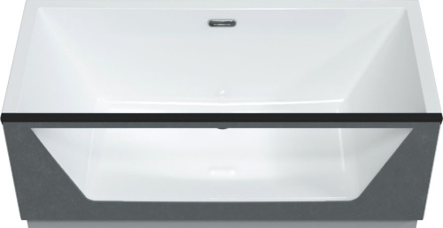 Акриловая ванна Aima Design Neo 01нео1775с1 170х75, 1 стекло, принт бетон